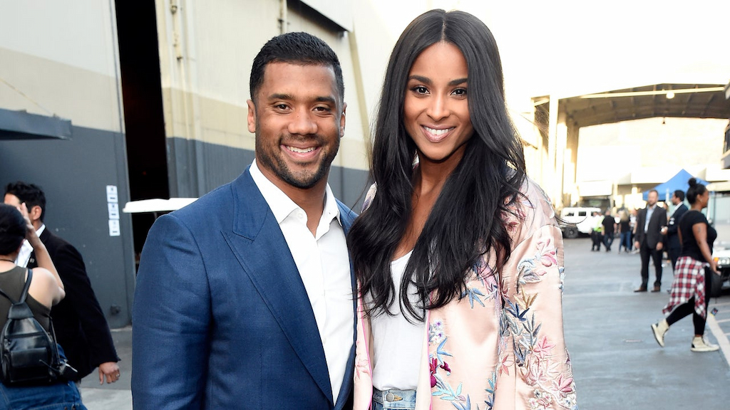 Ciara and Russell Wilson at One Voice: Somos Live!