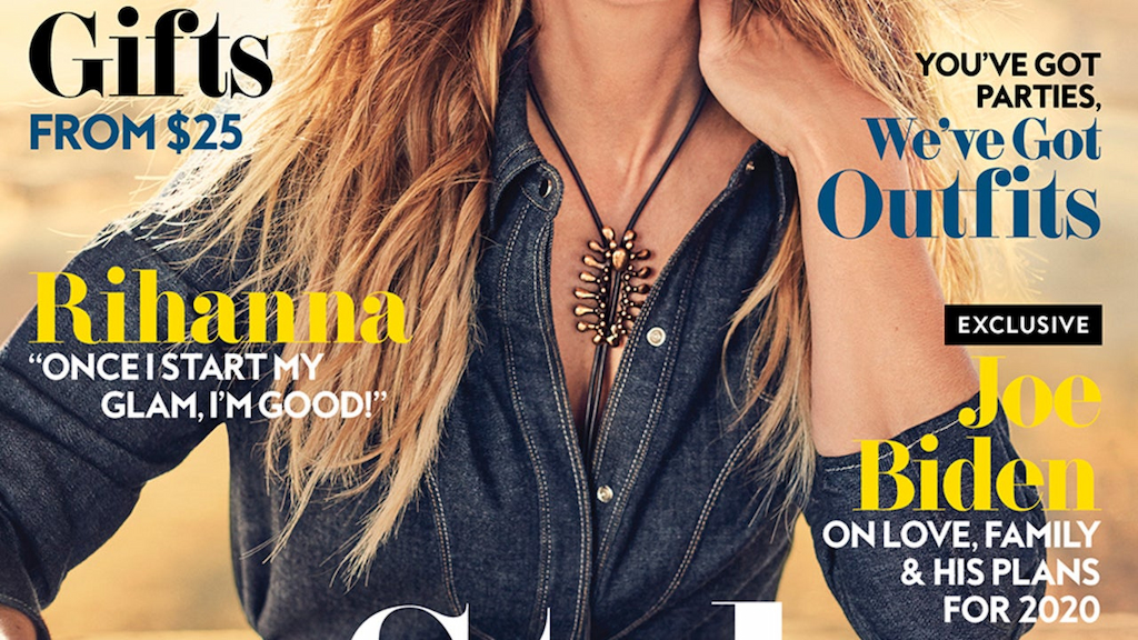 Julia Roberts on the December cover of 'InStyle'