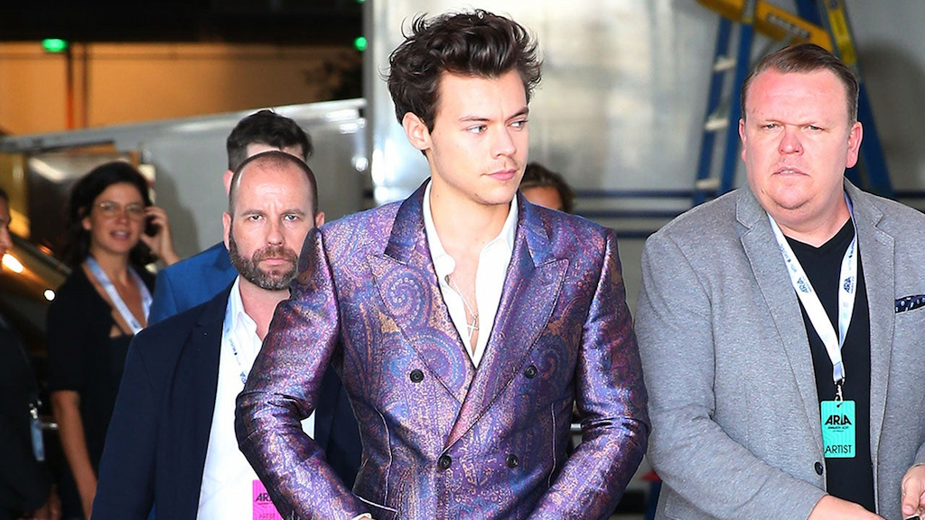 Harry Styles at the Aria Awards
