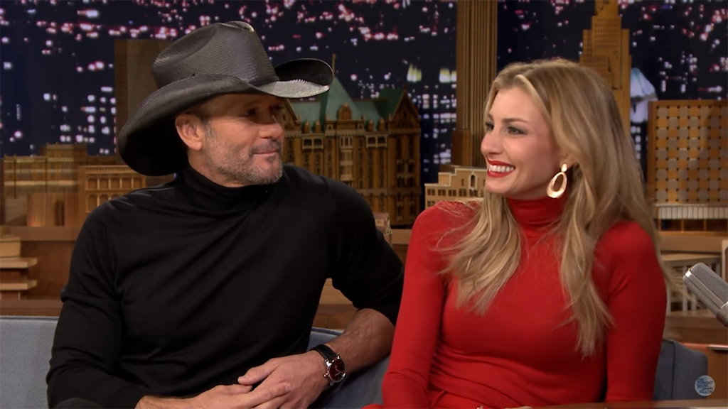 Tim McGraw and Faith Hill on 'Tonight Show'