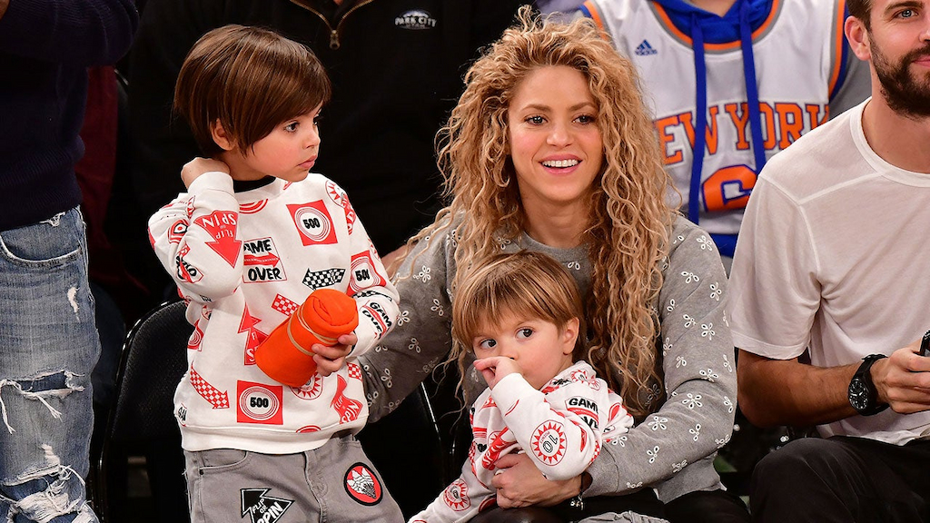 Shakira at Knicks game