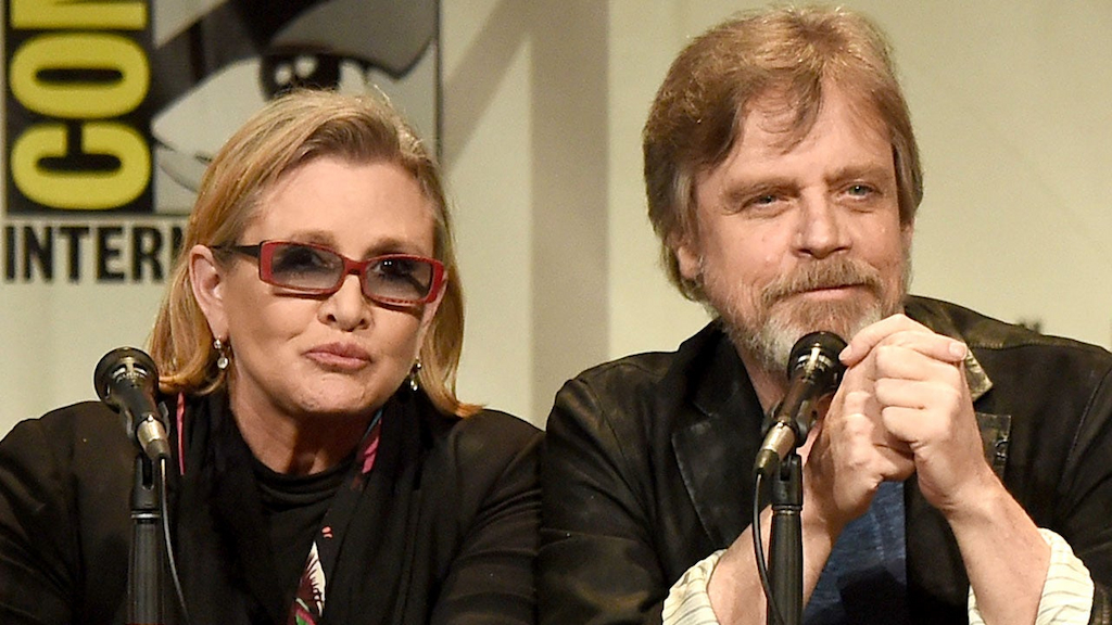 Carrie Fisher and Mark Hamill