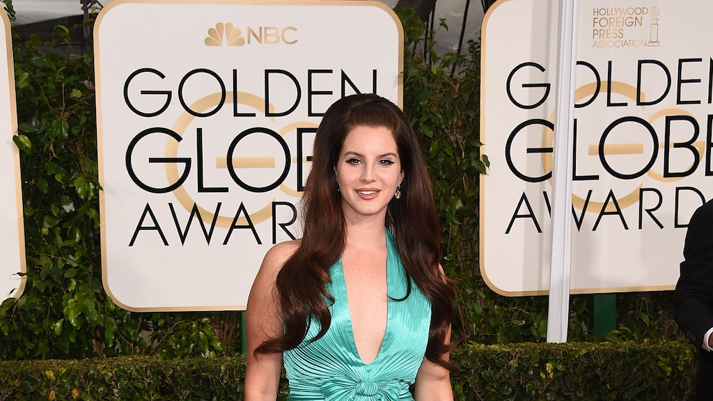 Lana Del Rey at Golden Globes 2015