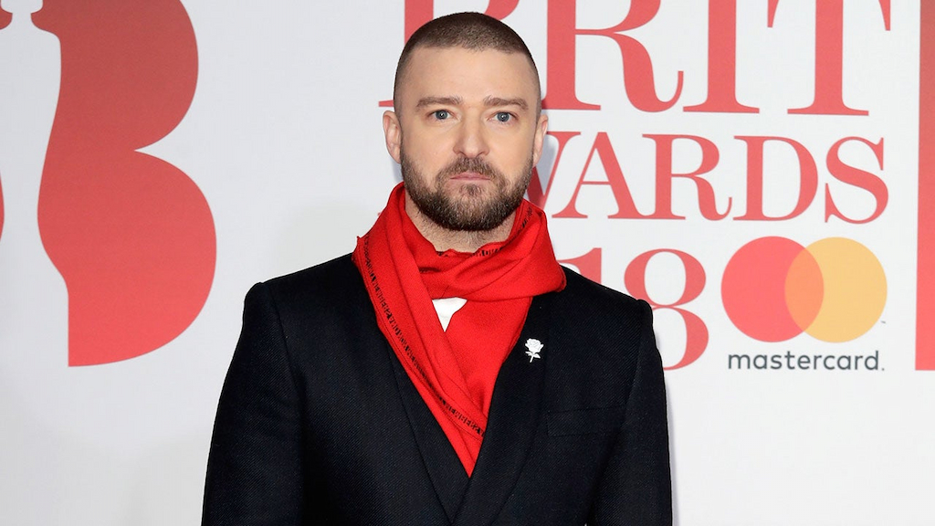 Justin Timberlake at 2018 BRIT Awards