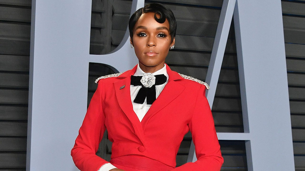 Janelle Monae at VF party