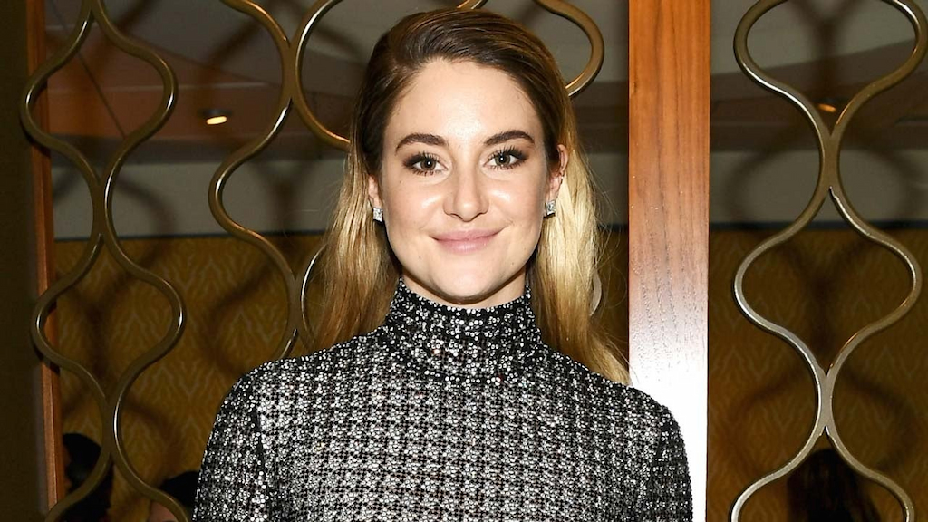 Shailene Woodley's two starkly different hair styles