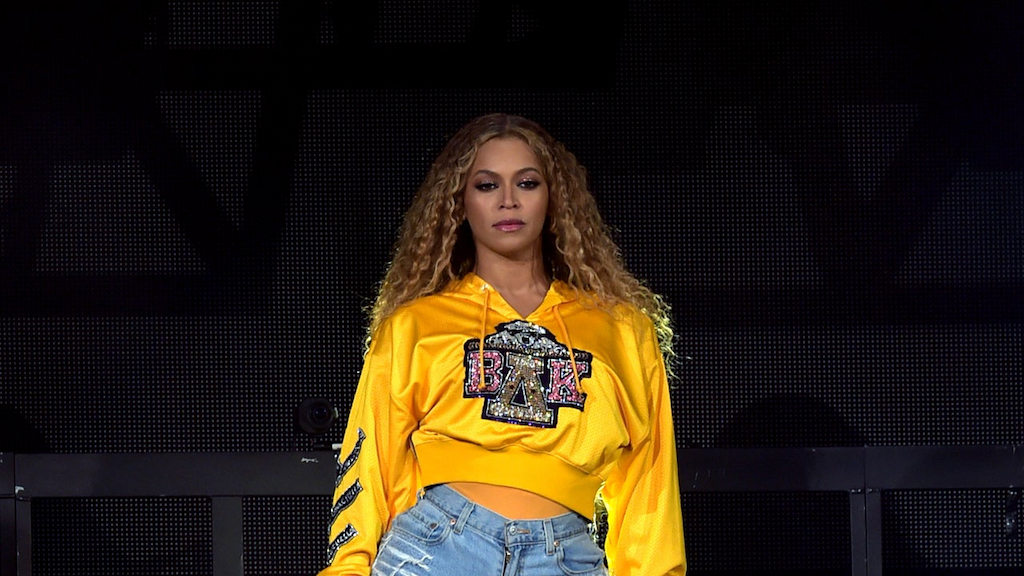 Beyonce performs at Coachella on April 14, 2018