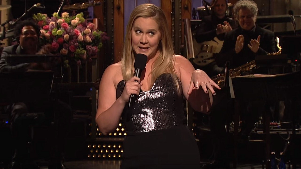 Amy Schumer hosts 'Saturday Night Live' on May 12, 2018