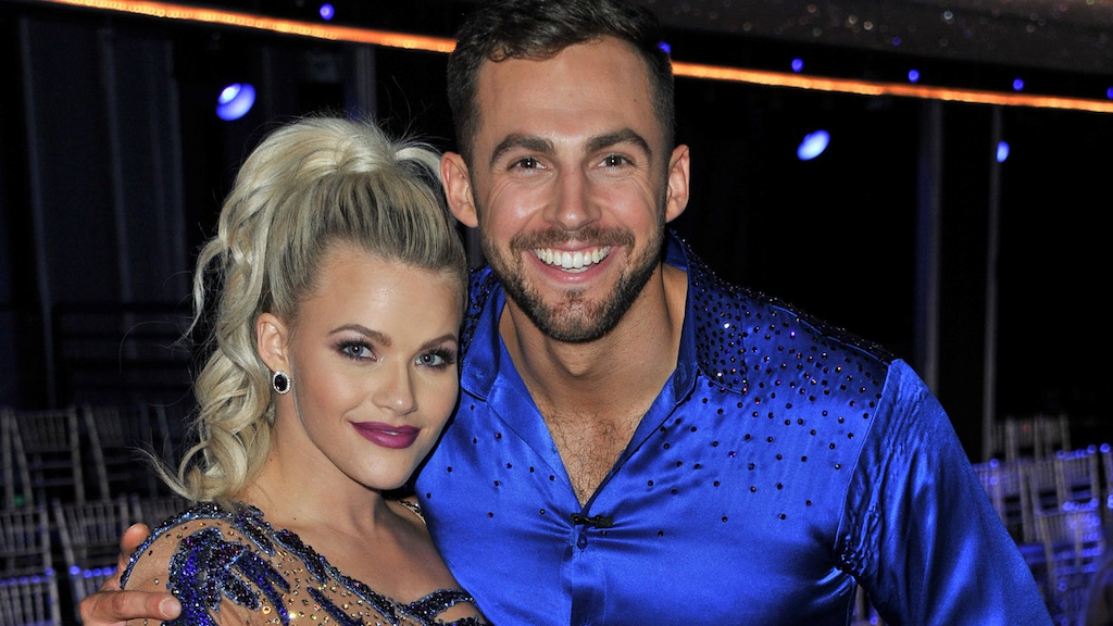 Chris Mazdzer and Witney Carson DWTS