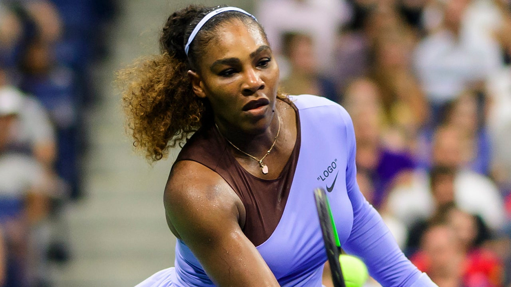 Serena Williams US Open lavender tutu