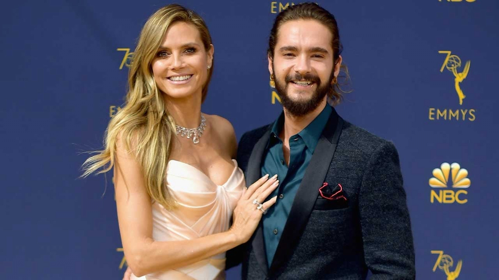 Heidi Klum and Boyfriend Tom Kaulitz at the 2018 Emmys