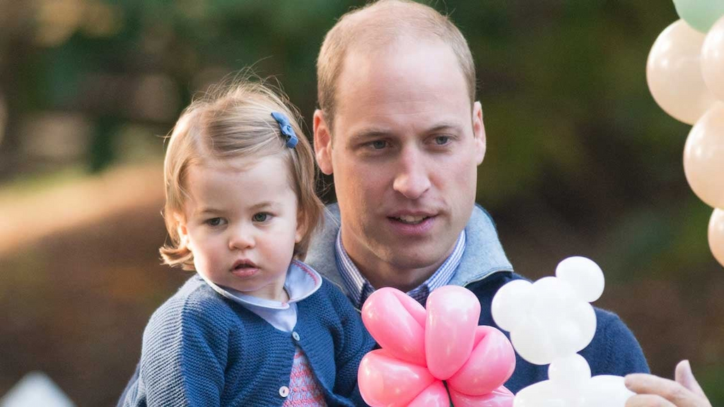 Prince William and Daughter Princess Charlotte
