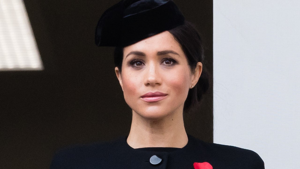 Meghan Markle at Remembrance Sunday memorial