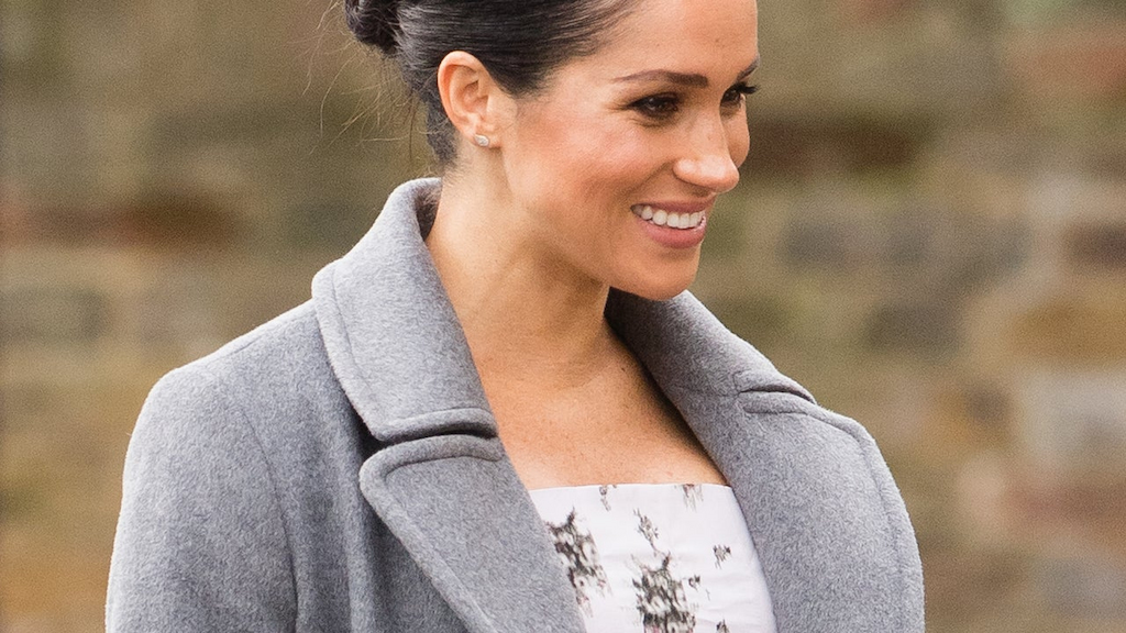 Meghan Markle at Brinsworth House in England