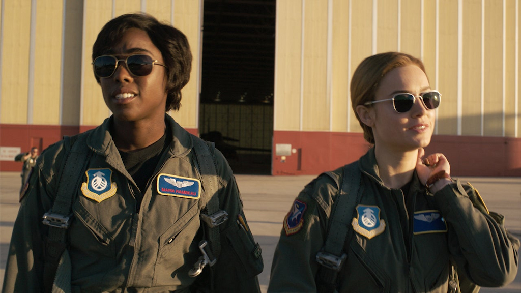 Lashana Lynch, Brie Larson, Captain Marvel