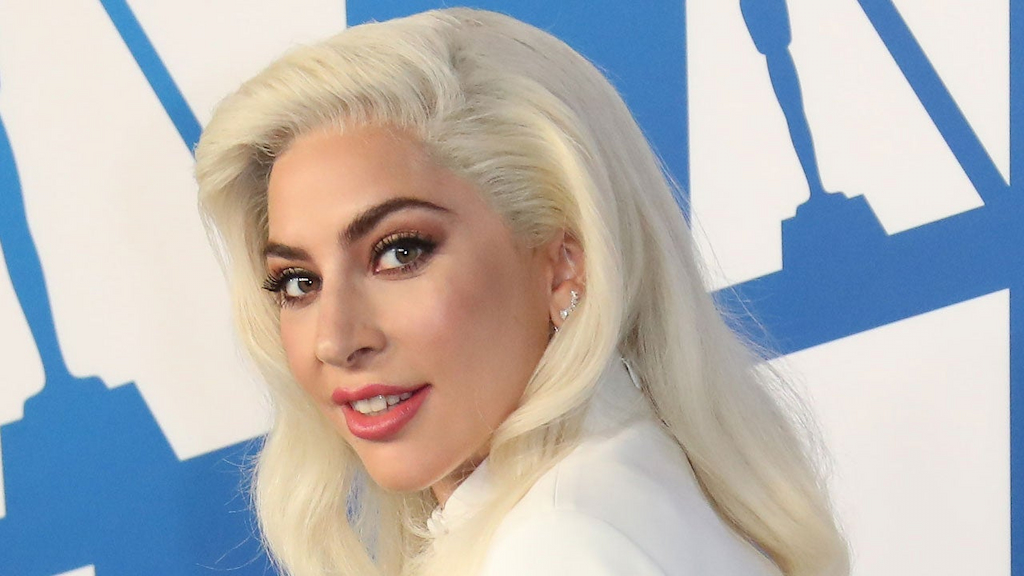 Lady Gaga at oscars nominee luncheon