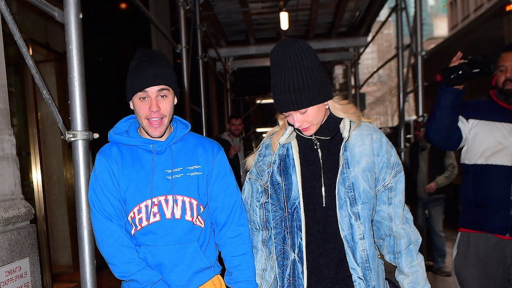 Justin and Hailey Bieber in NYC