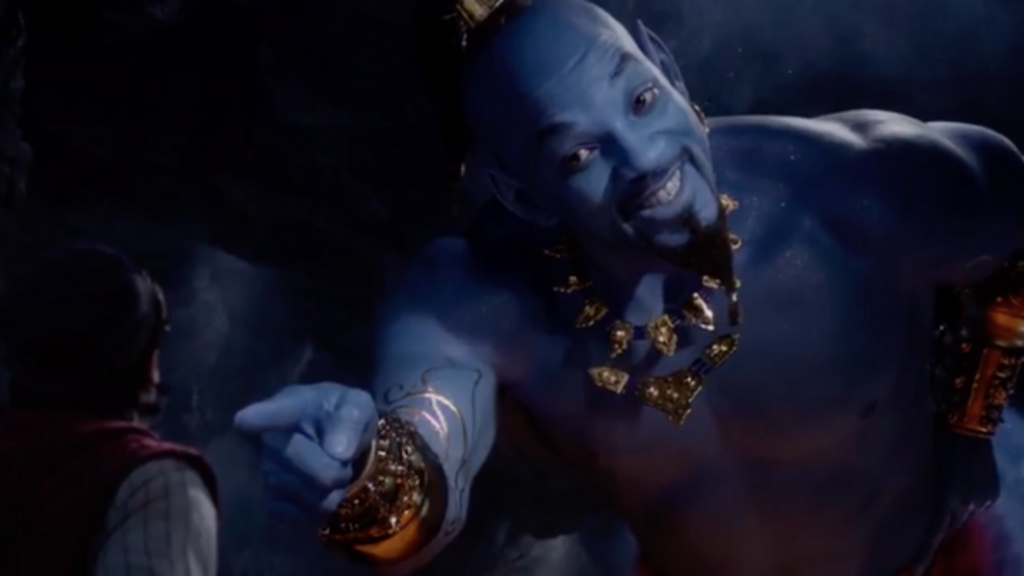 Will Smith in Aladdin trailer