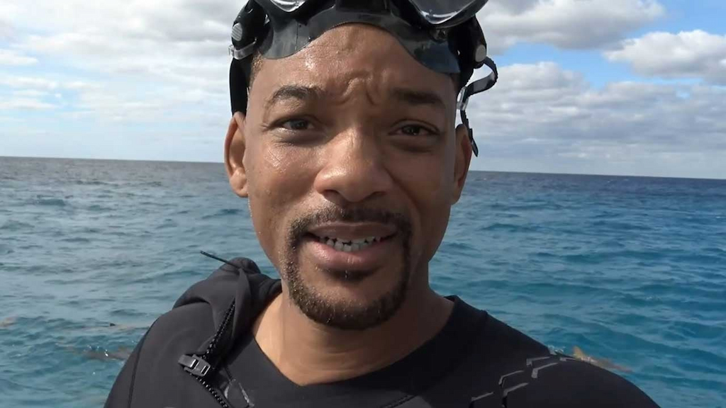 Will Smith gets ready to swim with sharks on Facebook Watch series 'Will Smith's Bucket List'