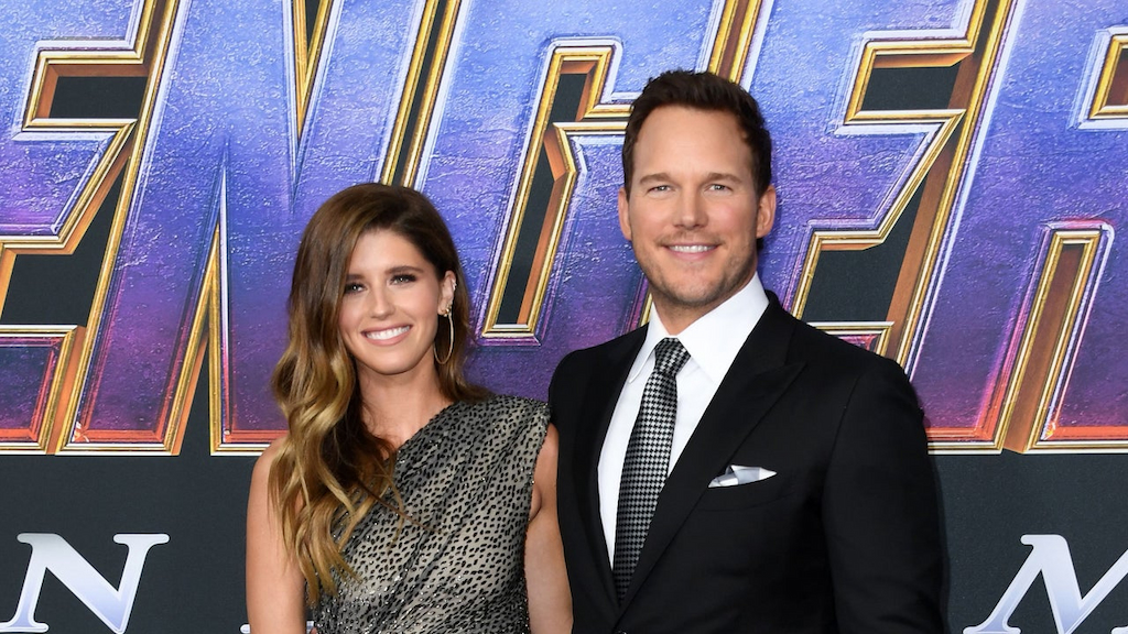 Chris Pratt and US author Katherine Schwarzenegger arrive for the World premiere of Marvel Studios' "Avengers: Endgame" at the Los Angeles Convention Center on April 22, 2019 in Los Angeles.