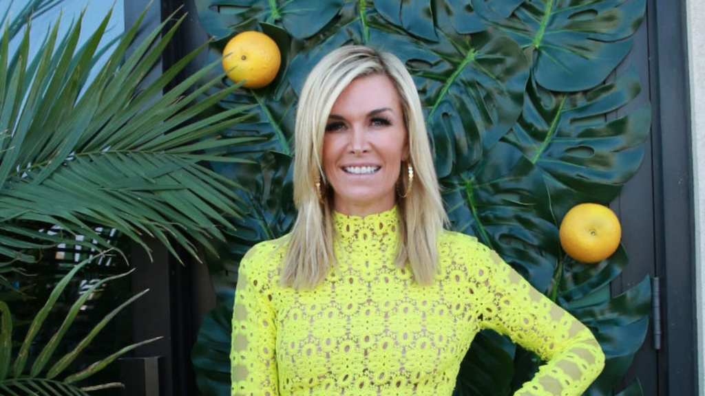 Tinsley Mortimer at cenote tequila event