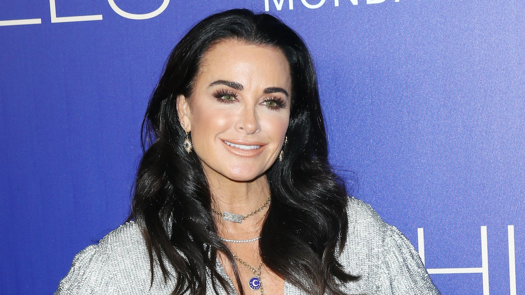 Kyle Richards at the premiere of 'The Hills: New Beginnings.'