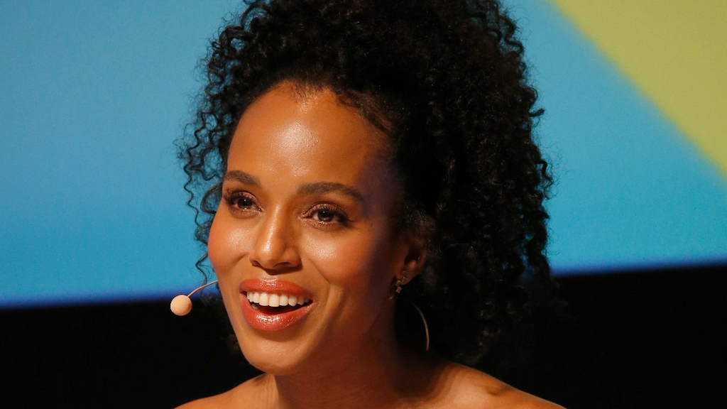 Kerry Washington speaks at cannes lions 2019