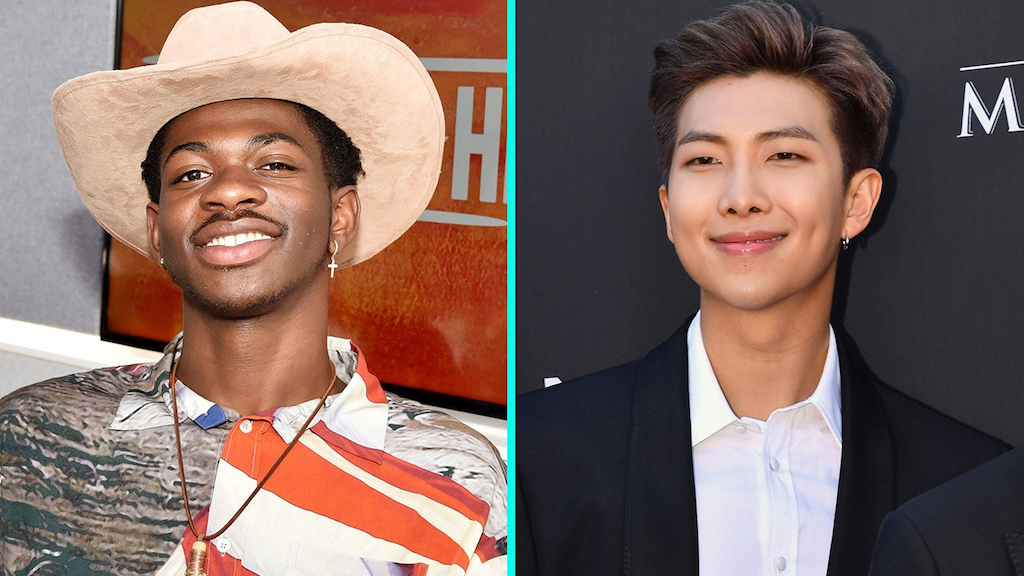 Lil Nas X and BTS' RM