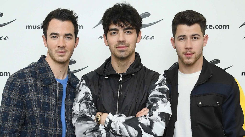 Jonas Brothers at Music Choice in march 2019