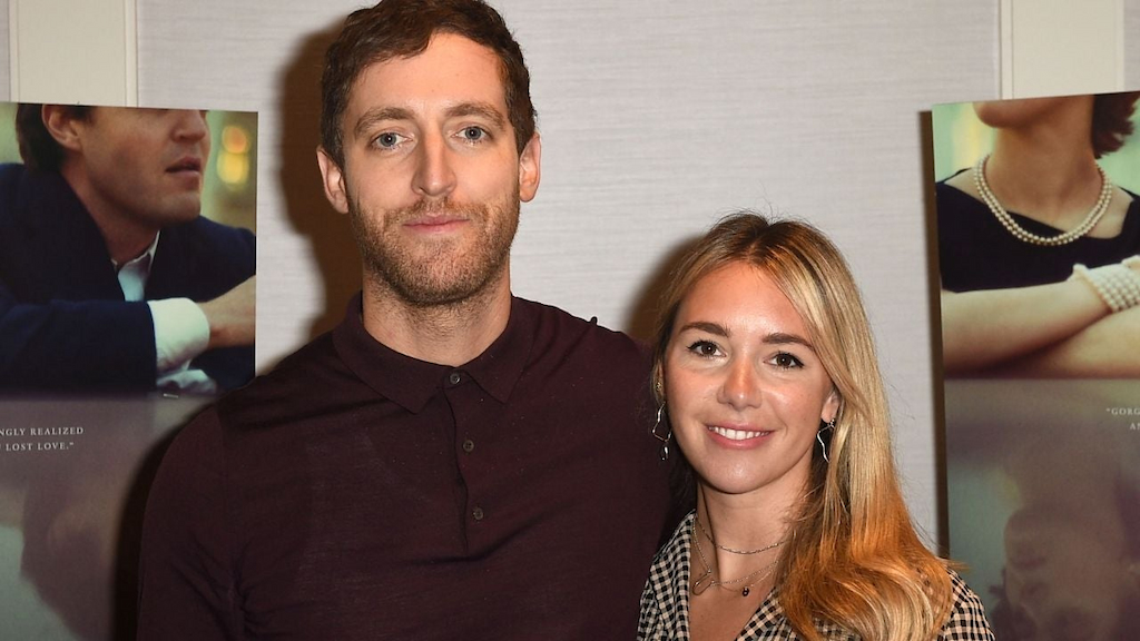 Thomas Middleditch and Mollie Gates at A24 screening
