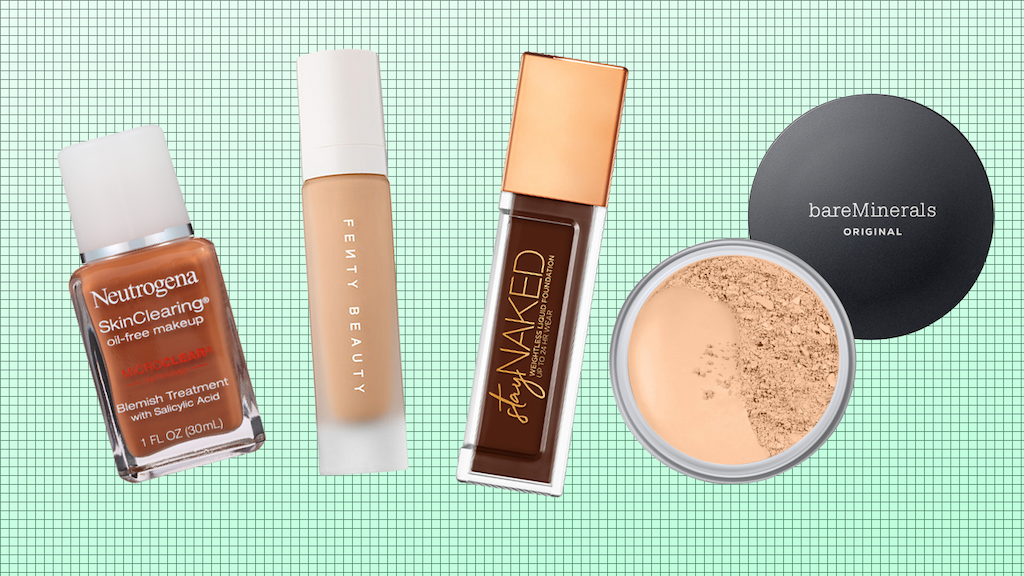 best foundations for oily skin 1280