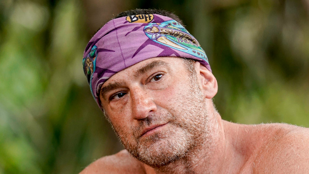 Dan Spilo on the fourth episode of SURVIVOR: Island of Idols airing Wednesday, Oct. 16th 