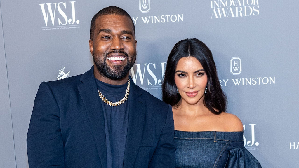 Kanye West and Kim Kardashian at the WSJ Mag 2019 Innovator Awards