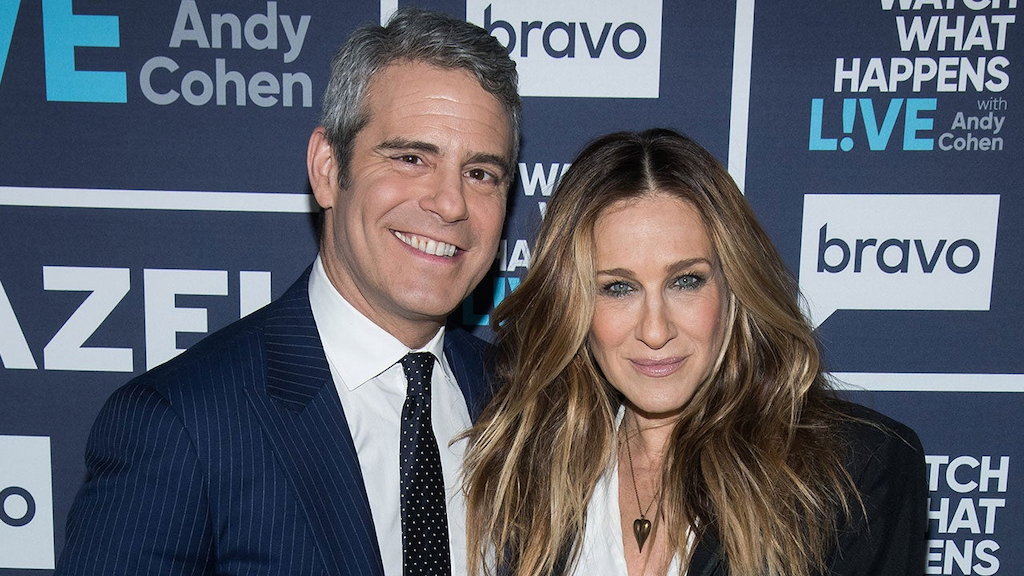 Andy Cohen and Sarah Jessica Parker