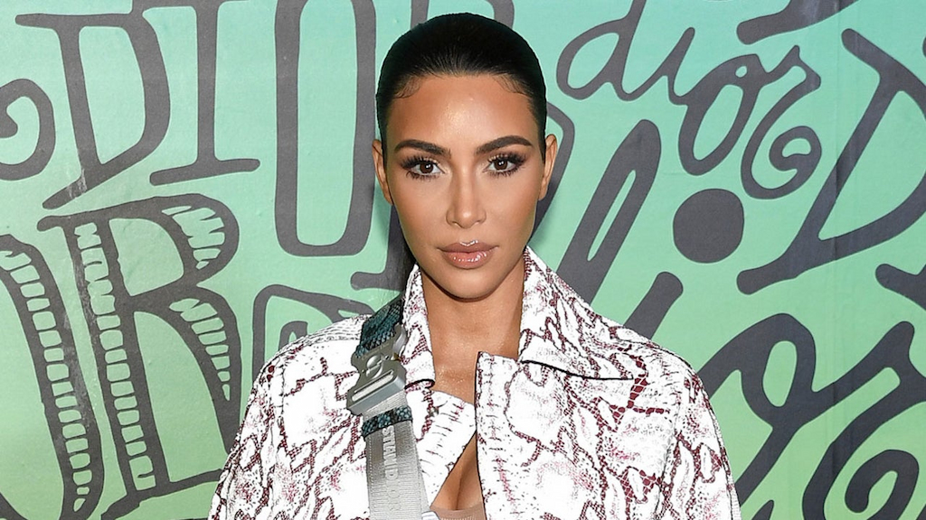 Kim Kardashian West at the Dior Men's Fall 2020 Runway Show in Miami