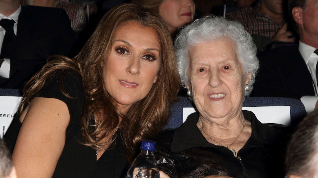 Celine DIon and mother