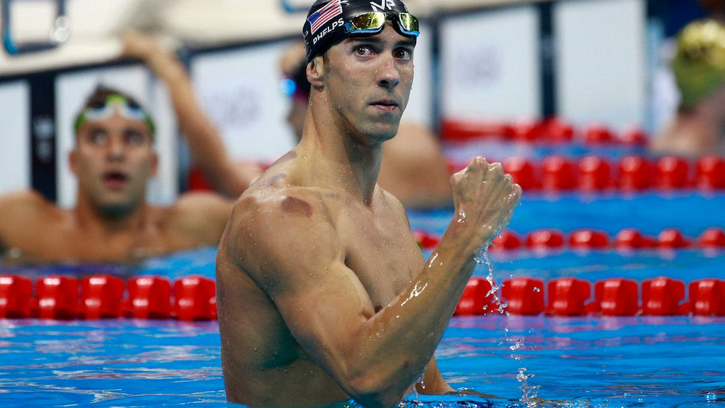 Michael Phelps in 2016 olympics