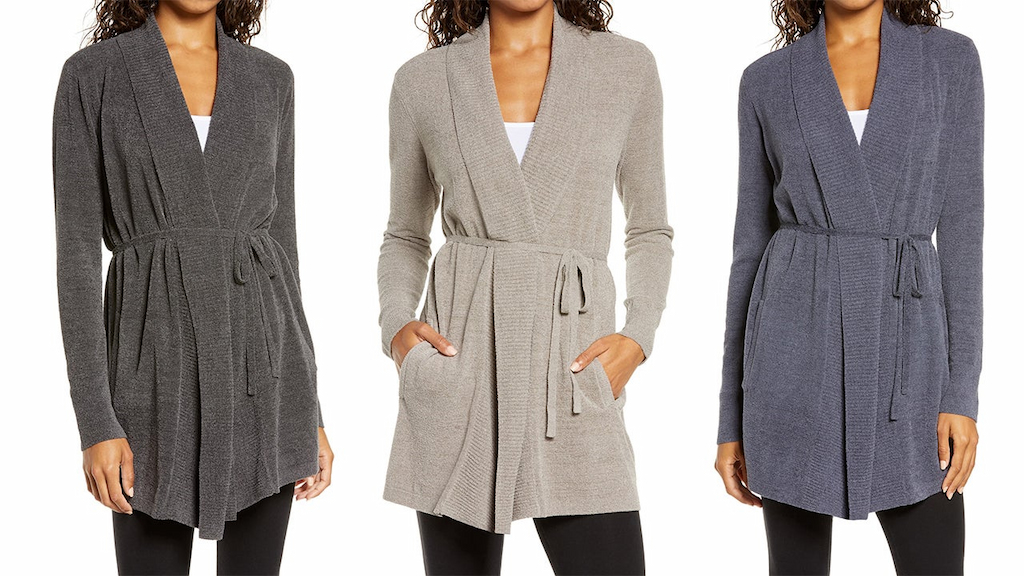 nordstrom daily deal barefoot dreams cardigan