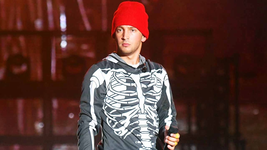  Tyler Joseph of Twenty One Pilots performs onstage during the 2019 Outside Lands Music And Arts Festival at Golden Gate Park on August 09, 2019 in San Francisco, California.