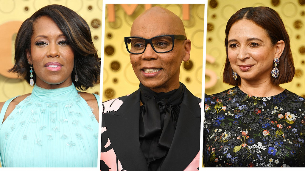 Emmys Split: Regina, RuPaul, Maya
