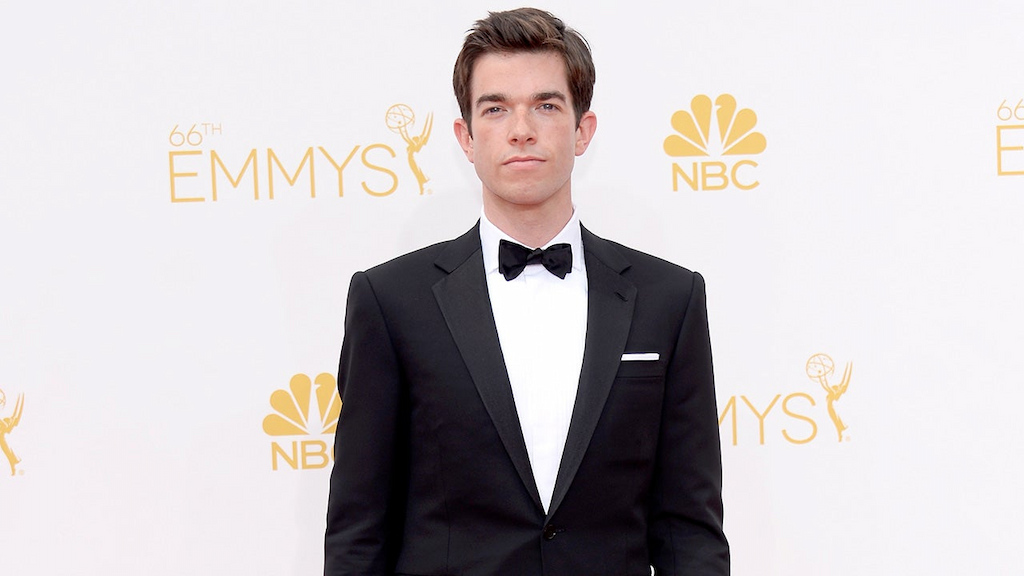 John Mulaney arrives to the 66th Annual Primetime Emmy Awards held at the Nokia Theater on August 25, 2014.