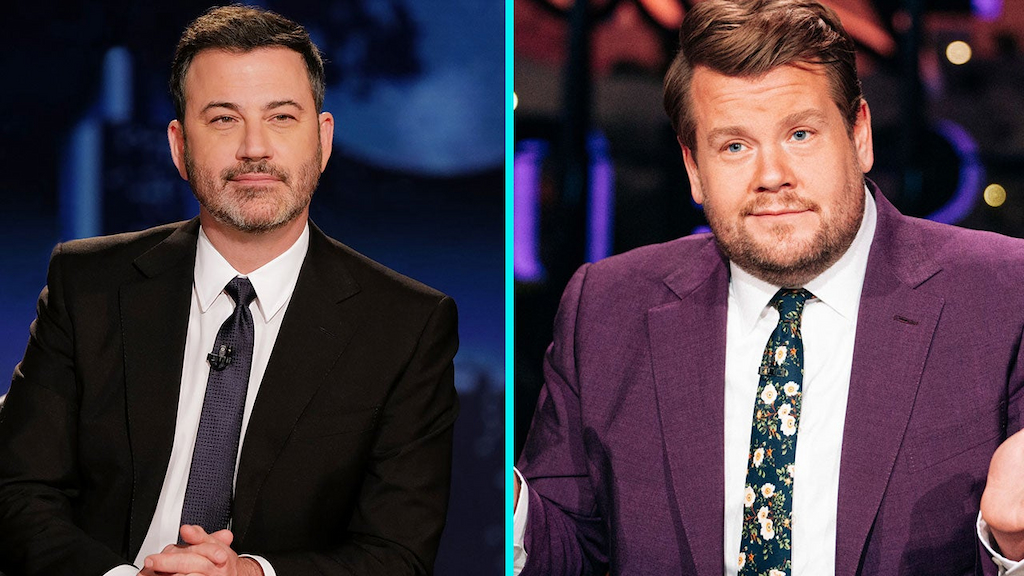 Jimmy Kimmel and James Corden
