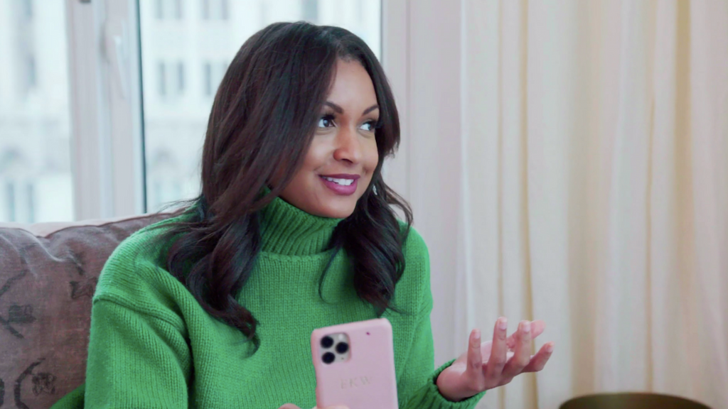 Eboni K. Williams FaceTimes with her potential half-sibling on The Real Housewives of New York City