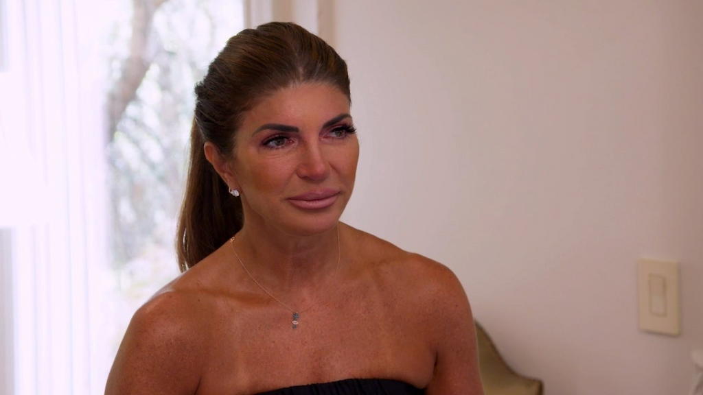 Teresa Giudice tears up while touring her family's home for one of the last times on The Real Housewives of New Jersey