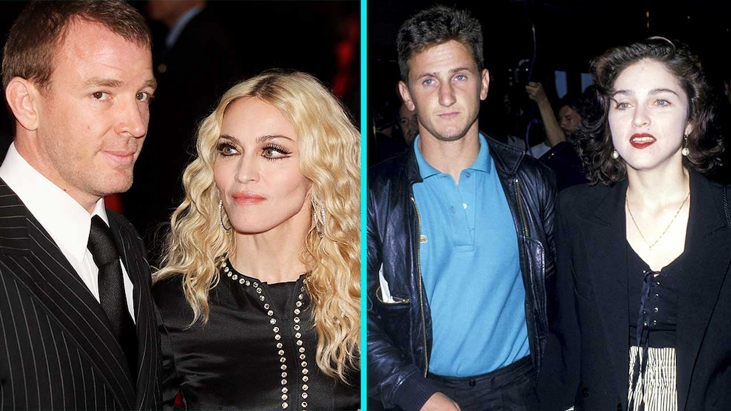 Guy Ritchie and Madonna; Sean Penn and Madonna