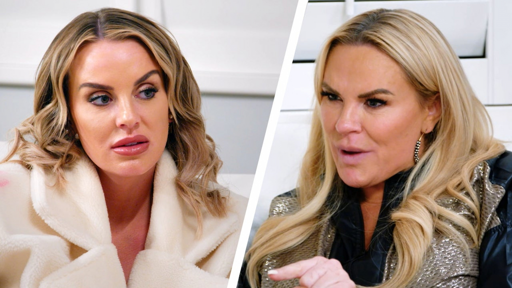 Whitney Rose and Heather Gay have a heated chat on The Real Housewives of Salt Lake City
