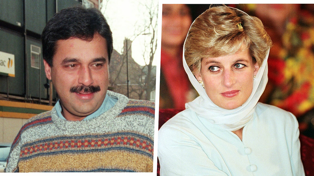 Hasnat Khan and Princess Diana