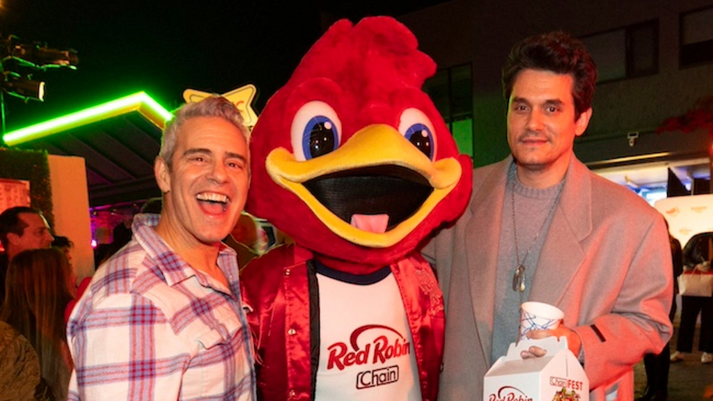 Andy Cohen and John Mayer