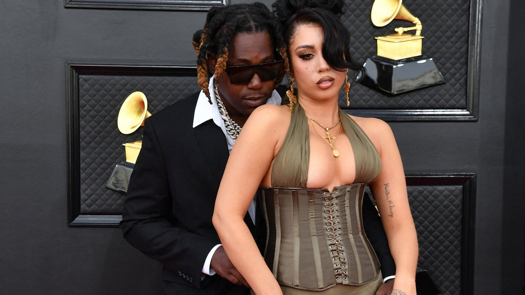 Kali Uchis and Don Toliver at the Grammys