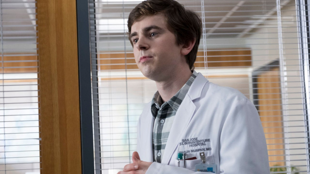 Freddie Highmore in 'The Good Doctor' 